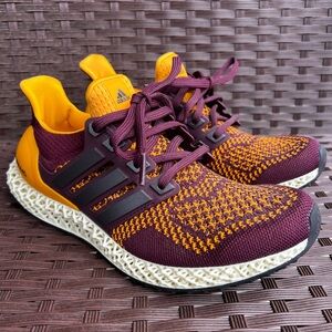 Adidas Ultra 4D, Arizona State University Sun Devils, NWOT, Size 6M/8W